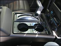 Chrome Cup Holder Insert