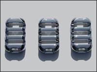 Cage Tailgate/Roof Marker Guard Set