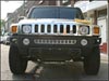 H3 Lower Grill w/ Mesh - Close Up