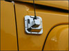 H3 Chrome Antenna Base - Close Up