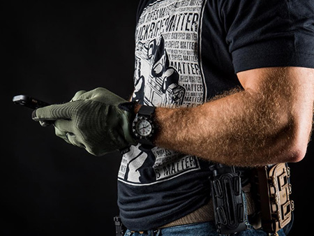 hitechcc PIG Full Dexterity Tactical Delta Utility Gloves for