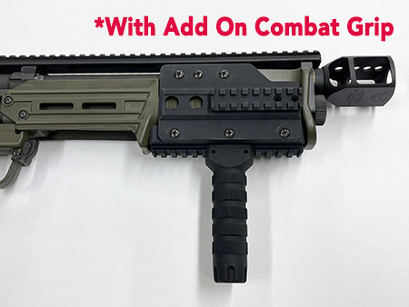 Allows you to install any Charging handle you wish onto your KS7, for maxim...