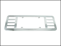 C5 Rear Chrome License Frame