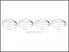 Taillight Louver Set (97-04) - Close Up