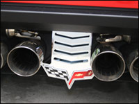 Vented Exhaust Plate W/ Brake Light
