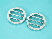 H2 Chrome Daylamp Louver Kit