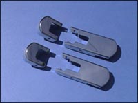 Smooth Chrome Hood Latches