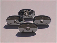 CNC Billet Roof Rack End Caps (Post 2003)