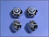 Chrome Roof Rack Knobs - Close Up