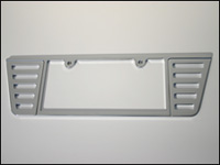 C6 Chrome Rear License Frame