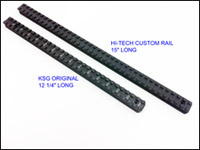 Hi-Tech's KSG Extended Precision Top Picatinny Rail