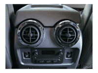 Chrome A/C / Heat Vent Trim Rings