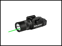 Baldr Pro R Rechargeable Tactical Light with Green Laser by Olight
