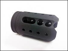 Hi-Tech Custom Concepts Steel Defender Muzzle Brake For Kel-Tec KSG Shotgun 12 Gauge Black