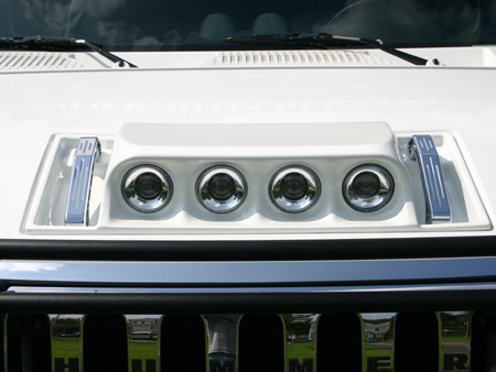 Hella Driving Light Hood Scoop